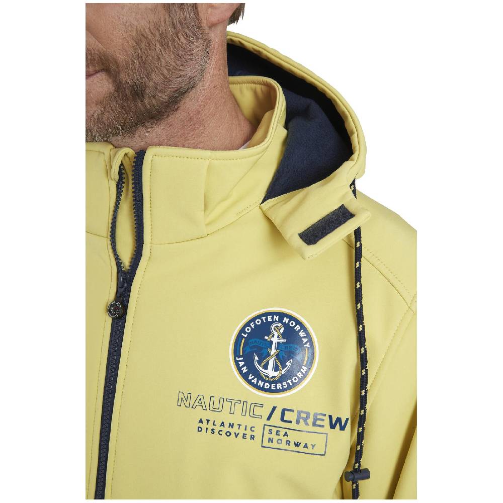 Jan Vanderstorm Softshelljacke BERGETON hellgelb Online Outlet