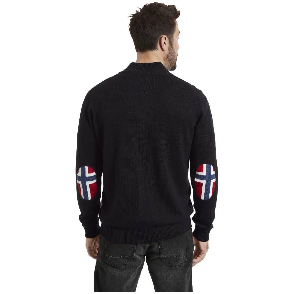 Jan Vanderstorm Strickjacke HEMMING schwarz Neuheiten