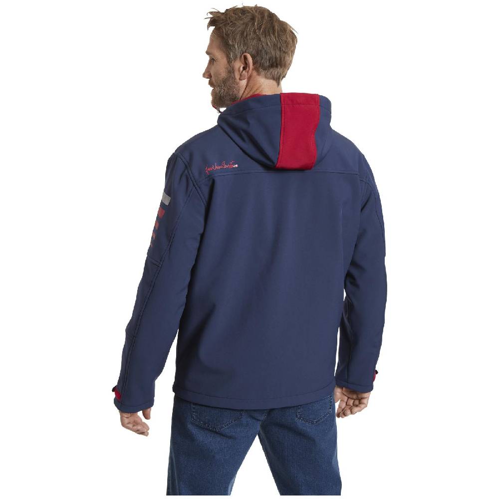 Jan Vanderstorm Softshelljacke HELGE dunkelblau Letzte 3 Tage