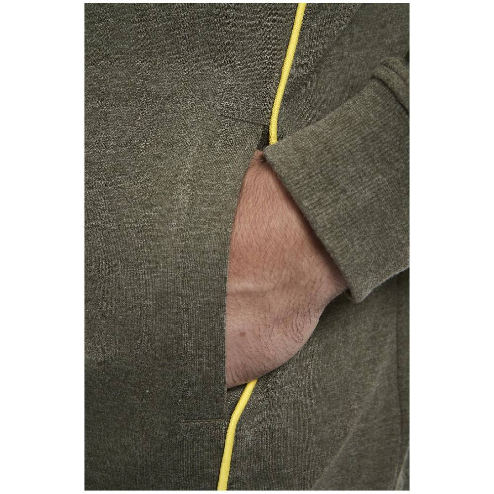 Jan Vanderstorm Sweatjacke BALSA oliv melange JETZT KAUFEN