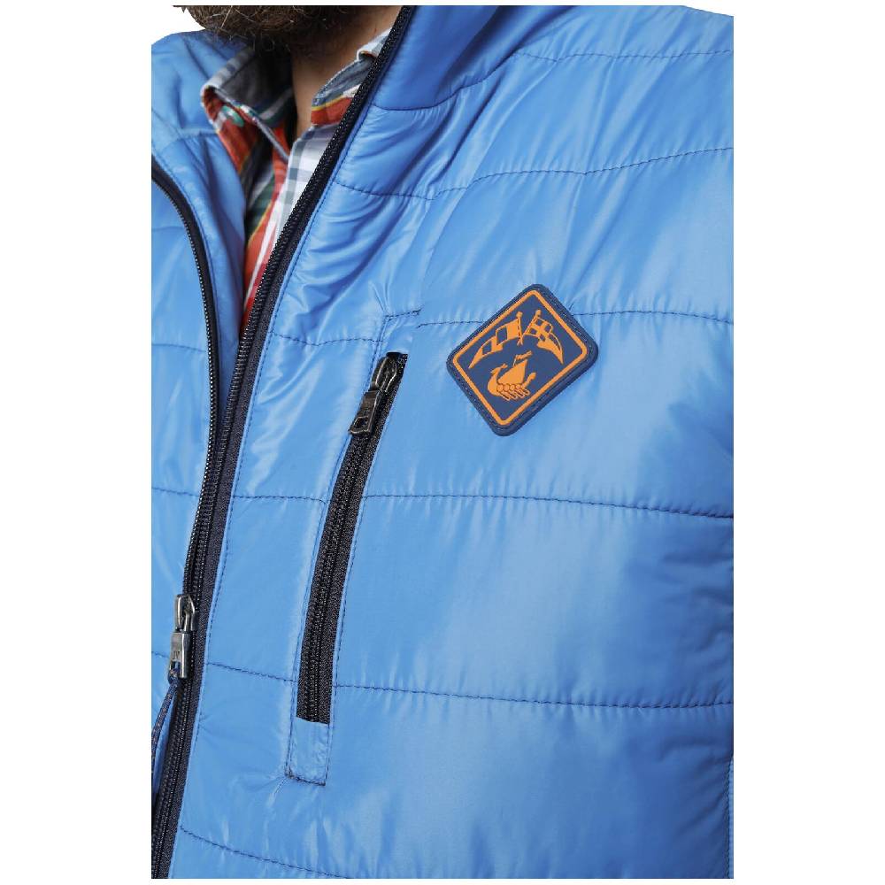 Jan Vanderstorm Outdoorweste MATTIS blau Bis zu 60% Rabatt