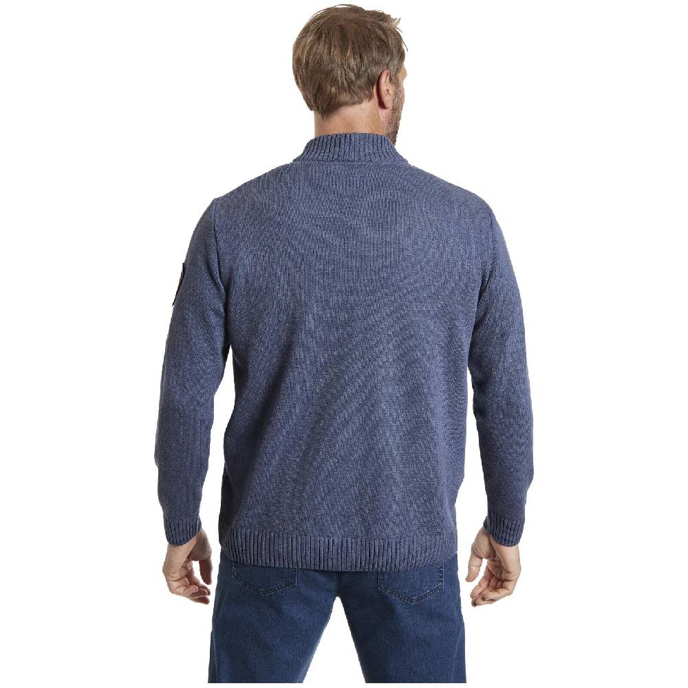 Jan Vanderstorm Strickjacke SVEND blau Discount Store für neue Produkte