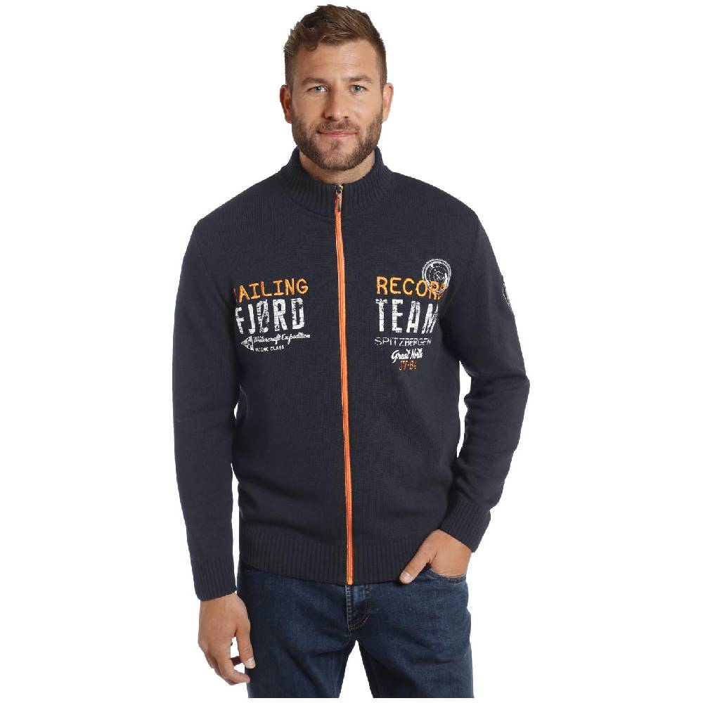 Jan Vanderstorm Strickjacke SVEND dunkelblau Nur noch ein Tag übrig