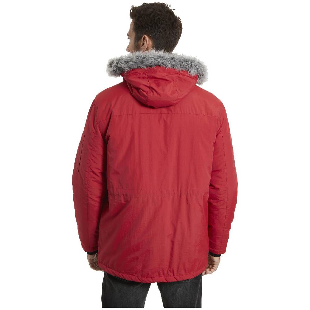 Jan Vanderstorm Parka TOMMEN rot 50% Rabatt mit kostenlosem Versand