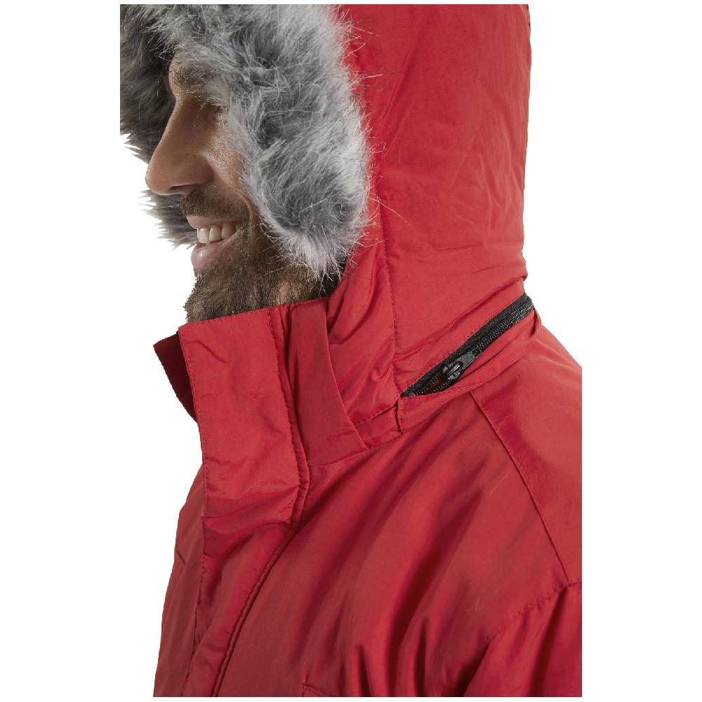 Jan Vanderstorm Parka TOMMEN rot 50% Rabatt mit kostenlosem Versand