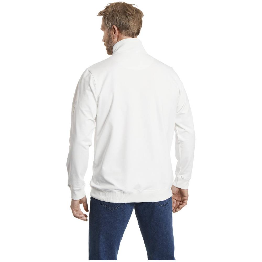 Jan Vanderstorm Sweatjacke BARUK wollweiß Clearance-Verkauf