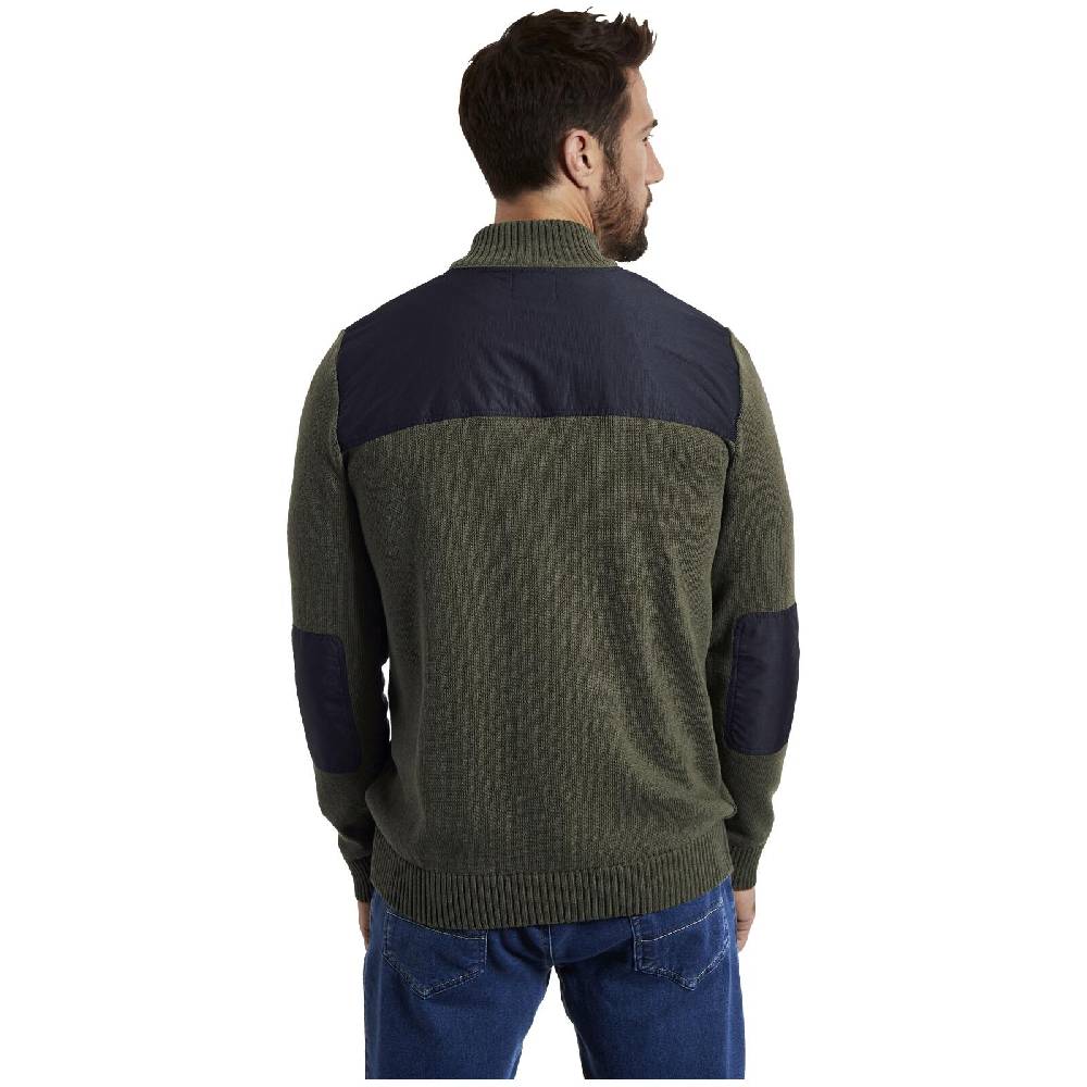 Jan Vanderstorm Strickjacke ABBO oliv Begrenzt auf 3 Tage