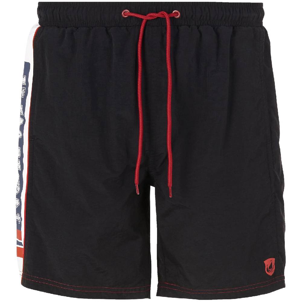 Jan Vanderstorm Badeshorts BALDGER schwarz Günstiger Verkauf
