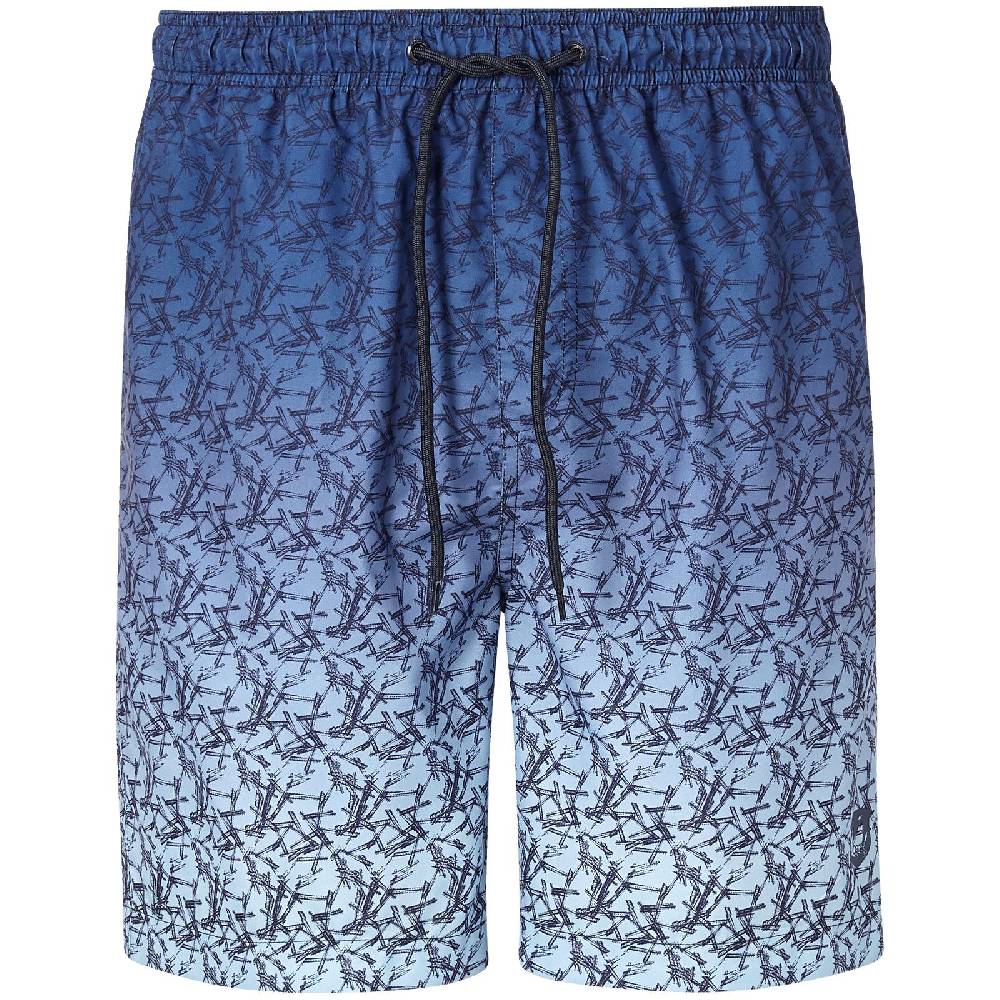 Jan Vanderstorm Badeshorts HJORR blau gemustert Blitzverkäufe