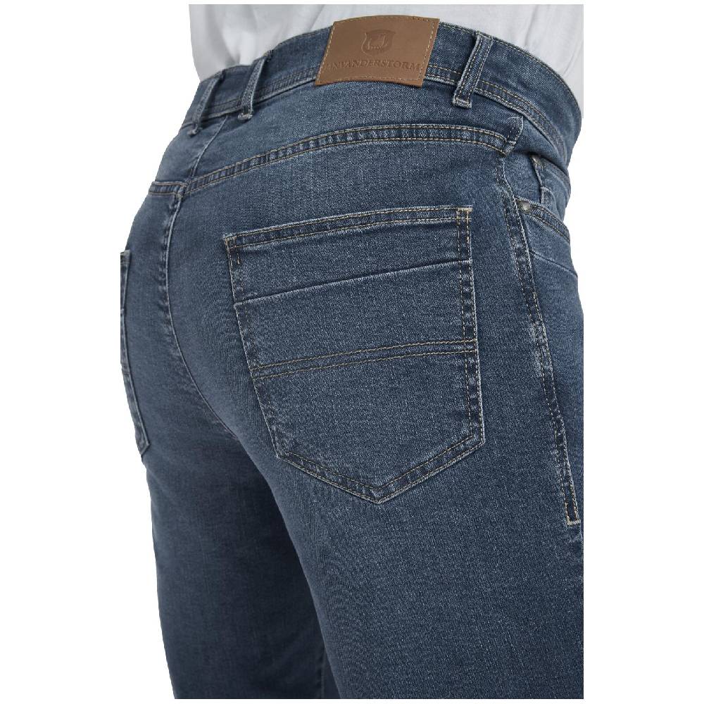 Jan Vanderstorm Tiefbundjeans PEEKE blau Tägliche Deals