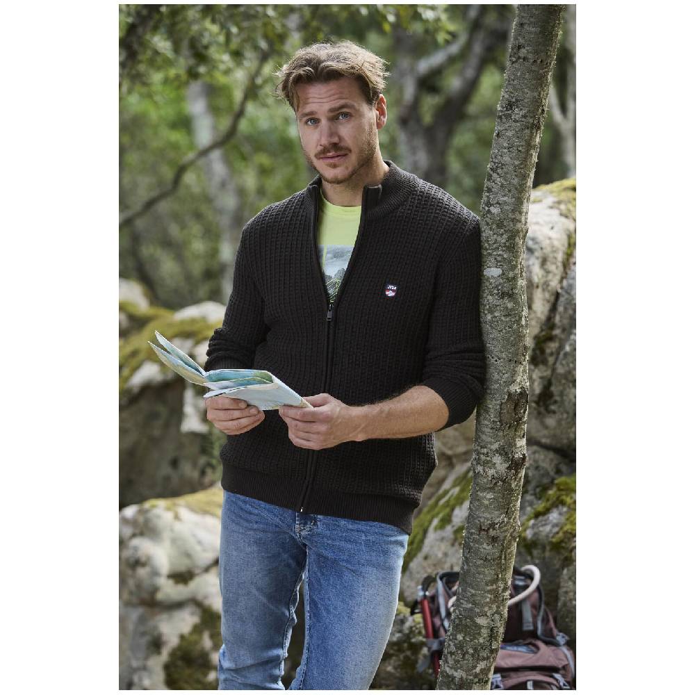 Jan Vanderstorm Strickjacke ONERVA schwarz Bis zu 65% Rabatt