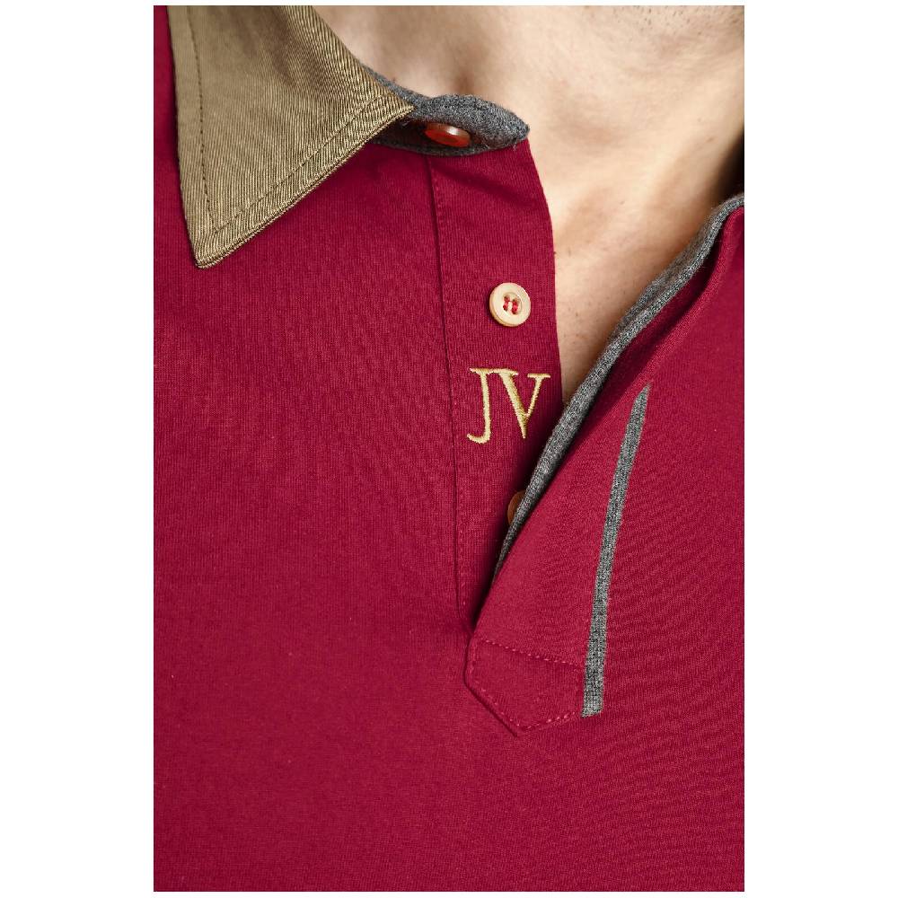 Jan Vanderstorm Sweatshirt JAARNE rot Sonderangebot der Fabrik