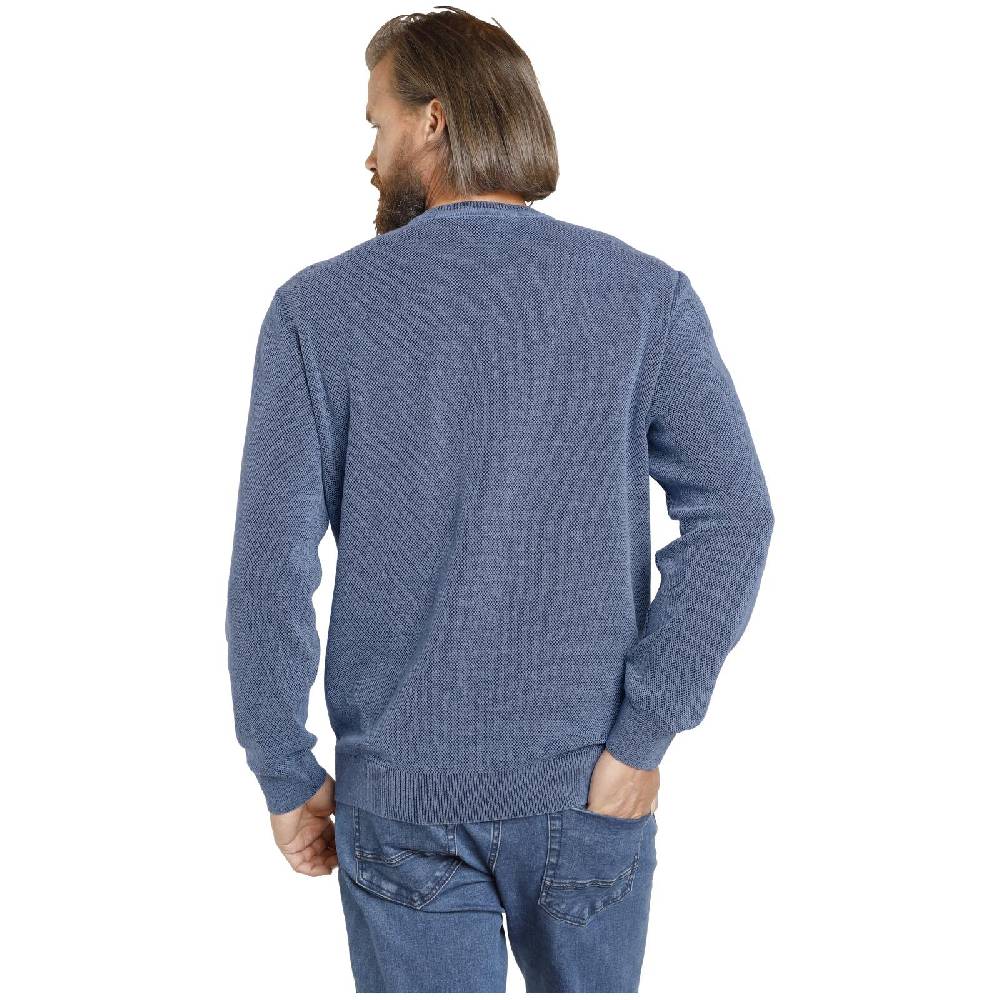 Jan Vanderstorm Pullover KEIMO blau melange Vierteljährliche Förderung