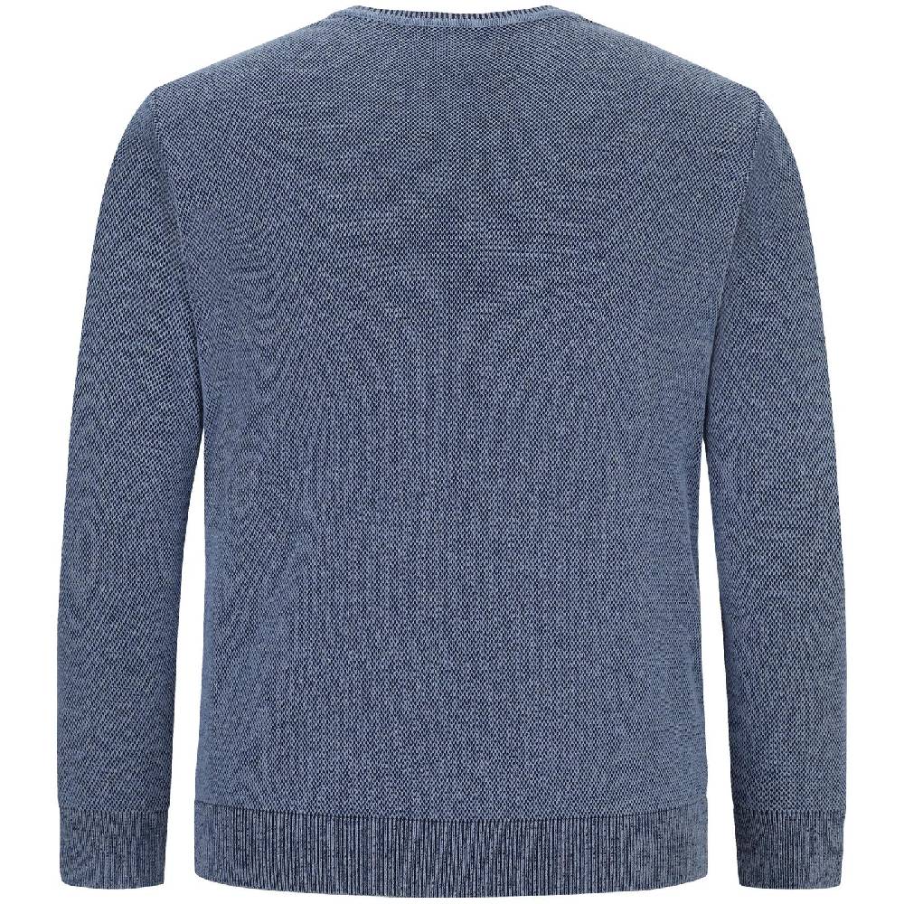 Jan Vanderstorm Pullover KEIMO blau melange Vierteljährliche Förderung