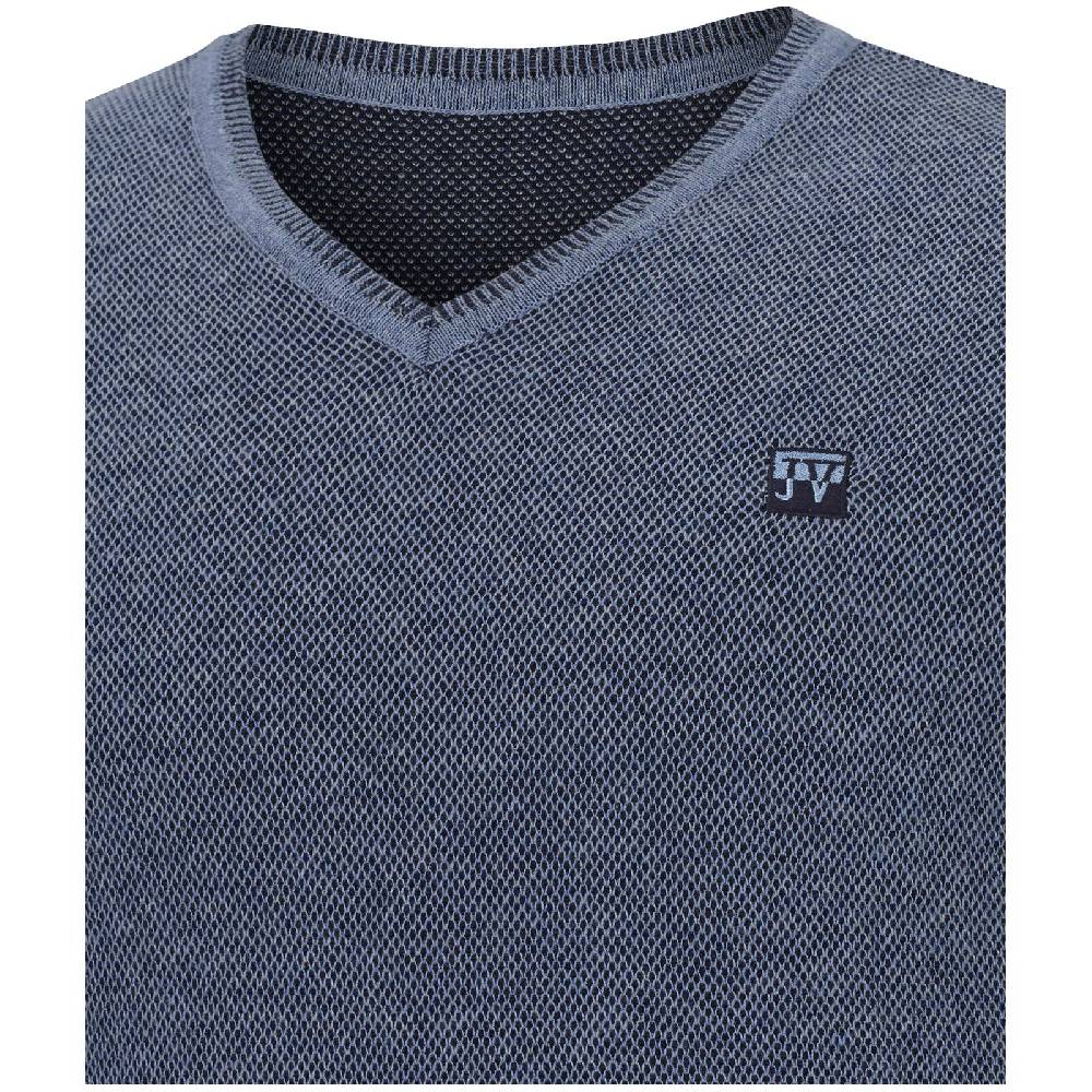 Jan Vanderstorm Pullover KEIMO blau melange Vierteljährliche Förderung