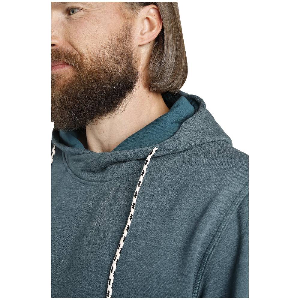 Jan Vanderstorm Sweatshirt BLANKARD petrol melange Discount Store für neue Produkte
