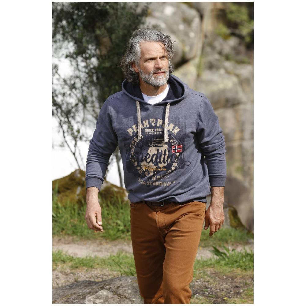 Jan Vanderstorm Sweatshirt ELLMAR blau Begrenzt auf 3 Tage