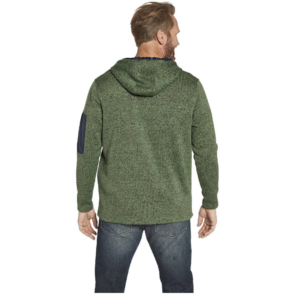 Jan Vanderstorm Fleecejacke ASVA grün melange 50% Rabatt für begrenzte Zeit
