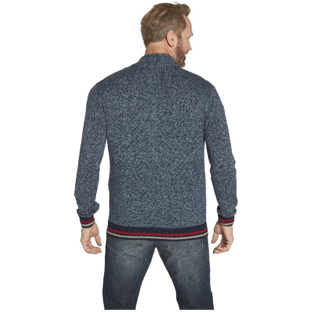 Jan Vanderstorm Pullover CAJETAN dunkelblau melange Rabatte dieses Monats