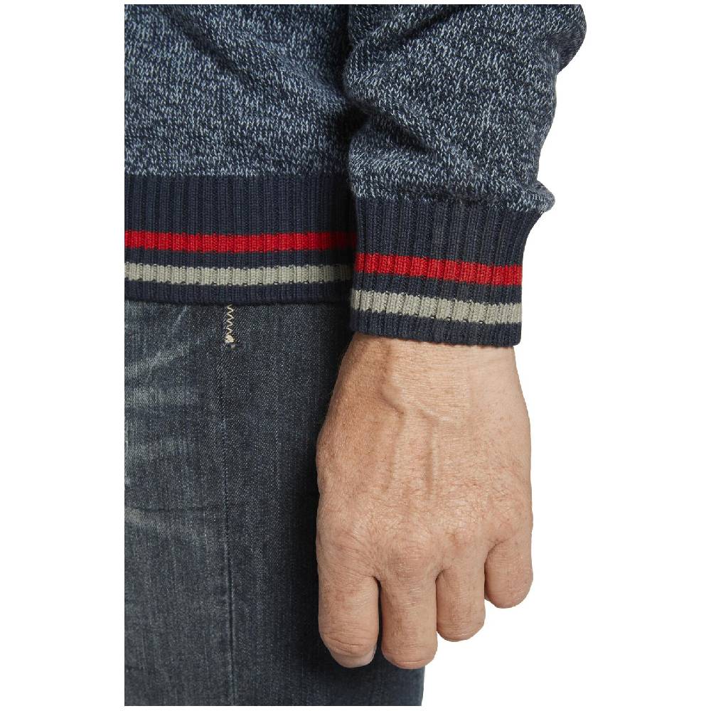 Jan Vanderstorm Pullover CAJETAN dunkelblau melange Rabatte dieses Monats
