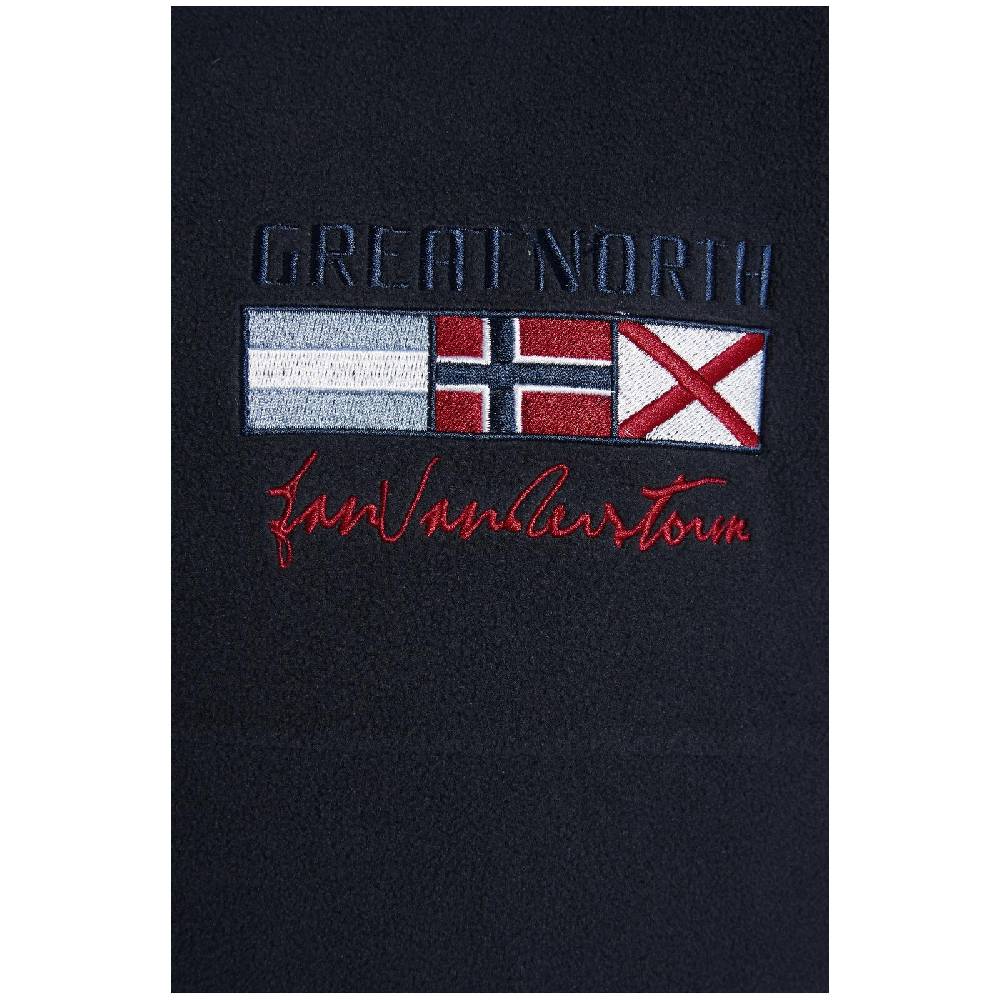 Jan Vanderstorm Fleece-Sweatshirt SIETSE dunkelblau Online
