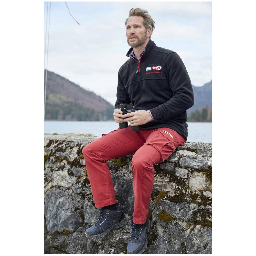 Jan Vanderstorm Fleece-Sweatshirt SIETSE dunkelblau Online