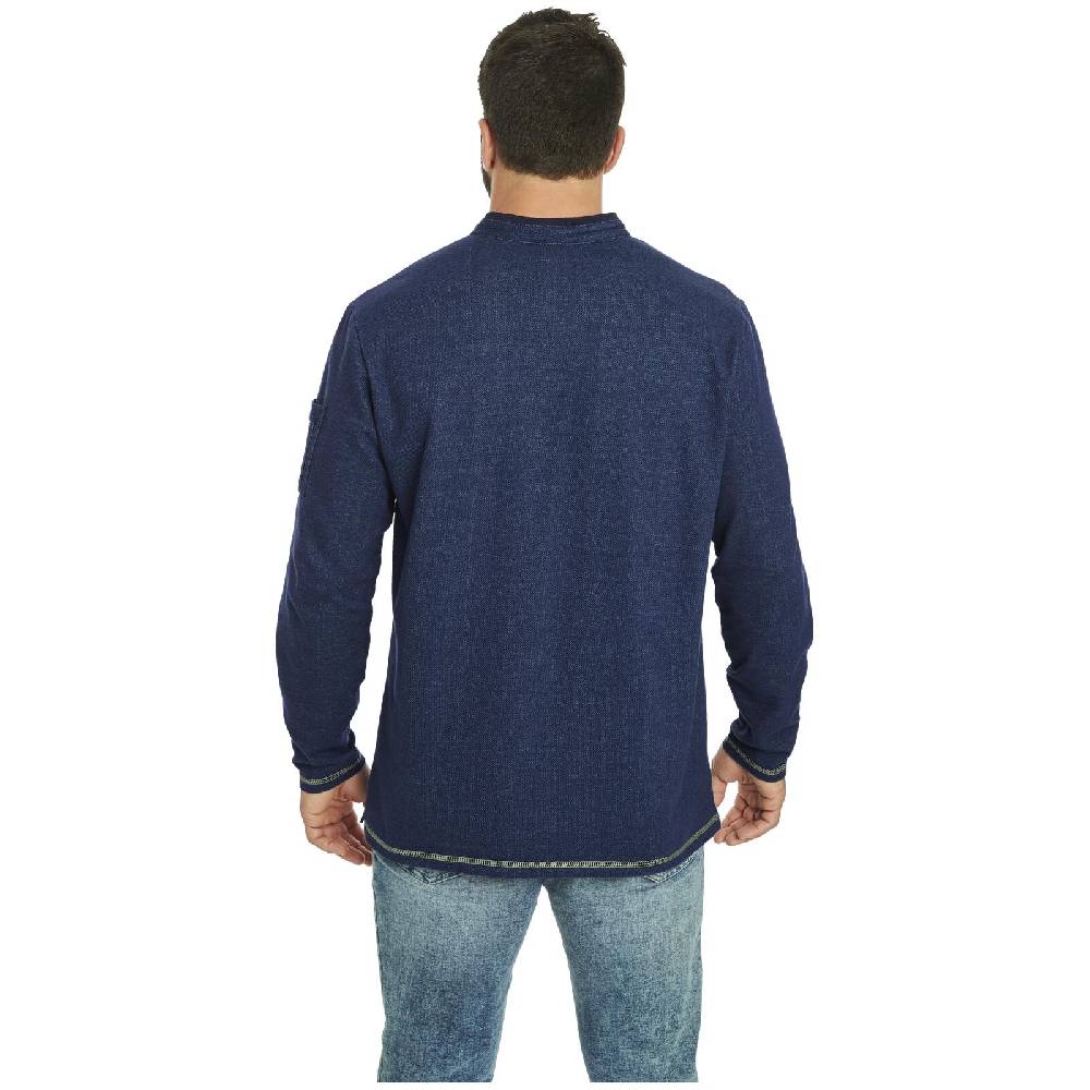 Jan Vanderstorm Langarmshirt KIRILLA dunkelblau Hotsell