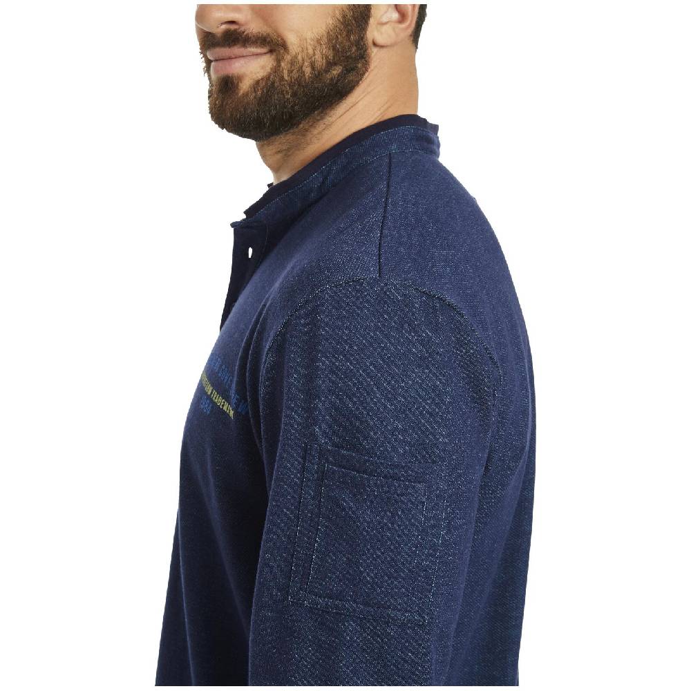 Jan Vanderstorm Langarmshirt KIRILLA dunkelblau Hotsell