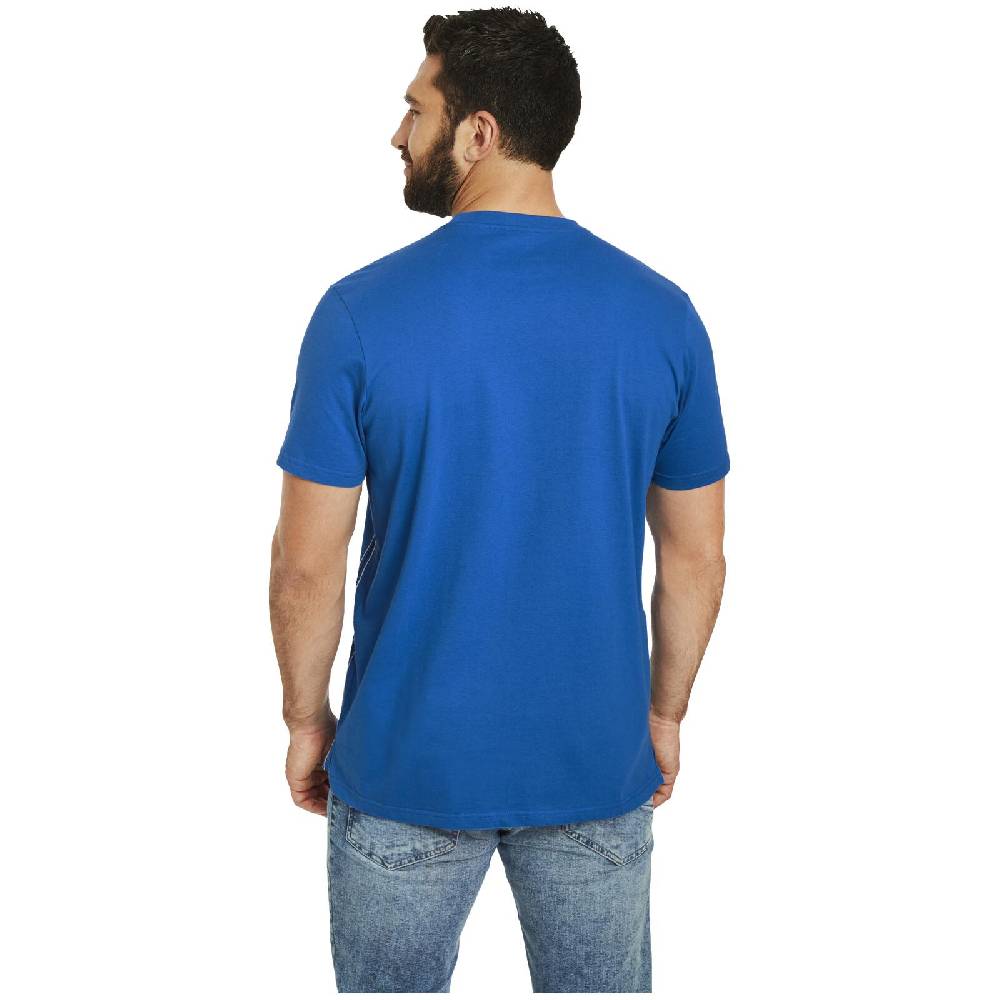 Jan Vanderstorm T-Shirt PITTER royal blau Schlussverkauf