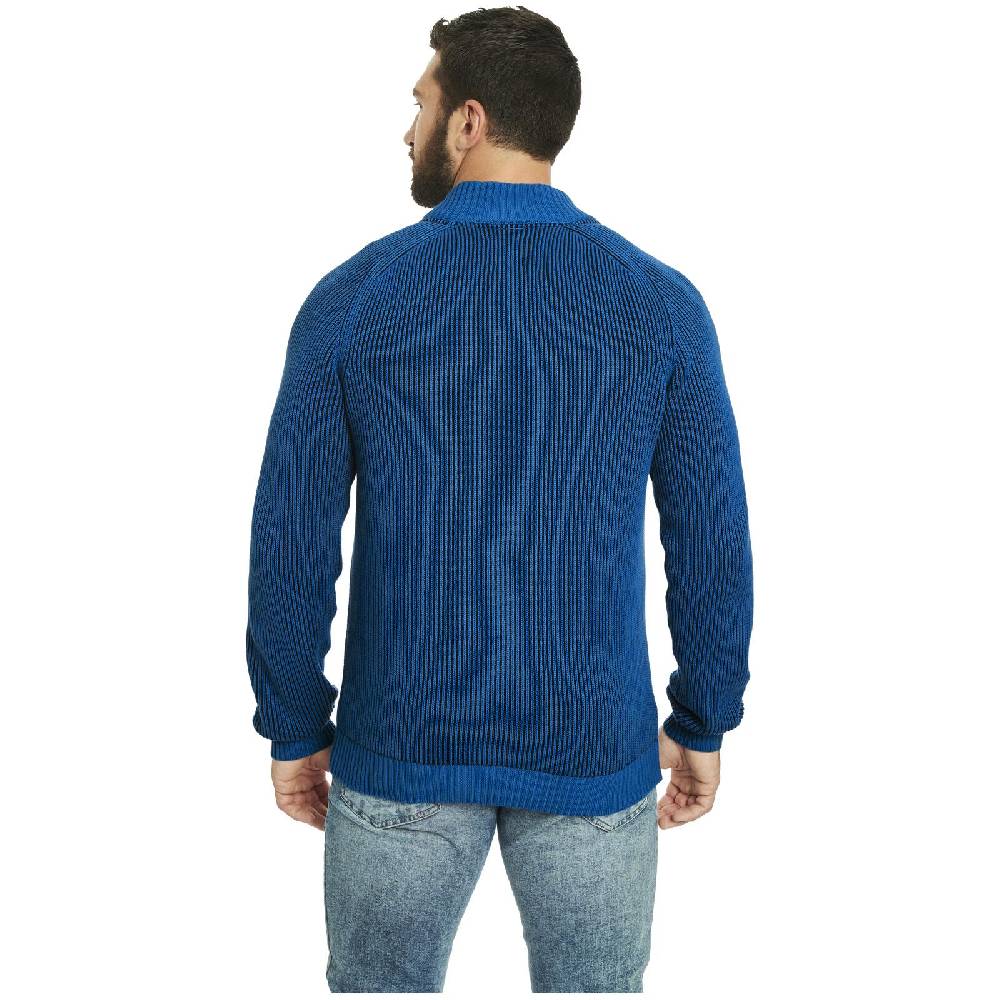 Jan Vanderstorm Strickjacke VERMUNDUR royal blau Günstiger Verkauf