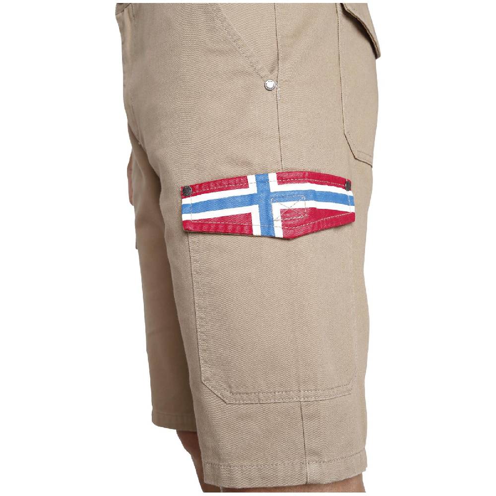 Jan Vanderstorm Cargobermuda KRISTOF beige Kostenloser Versand