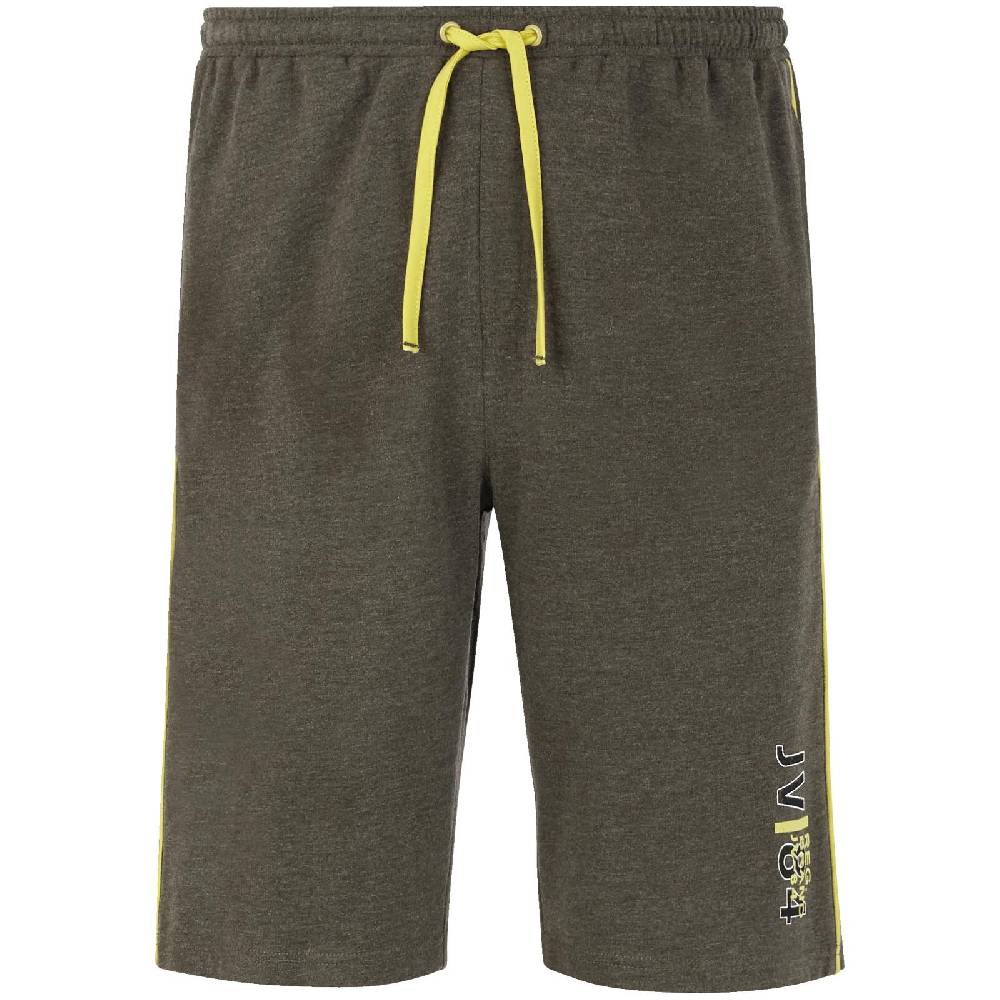 Jan Vanderstorm Kurze Sweathose AABU oliv melange Online Shopping