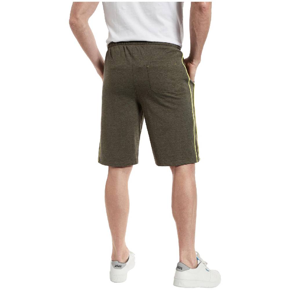 Jan Vanderstorm Kurze Sweathose AABU oliv melange Online Shopping
