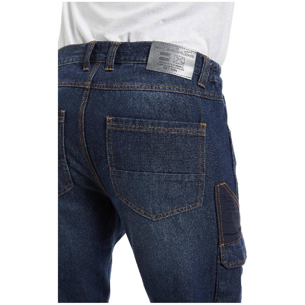 Jan Vanderstorm Cargojeans KVASIR dunkelblau Osterangebot