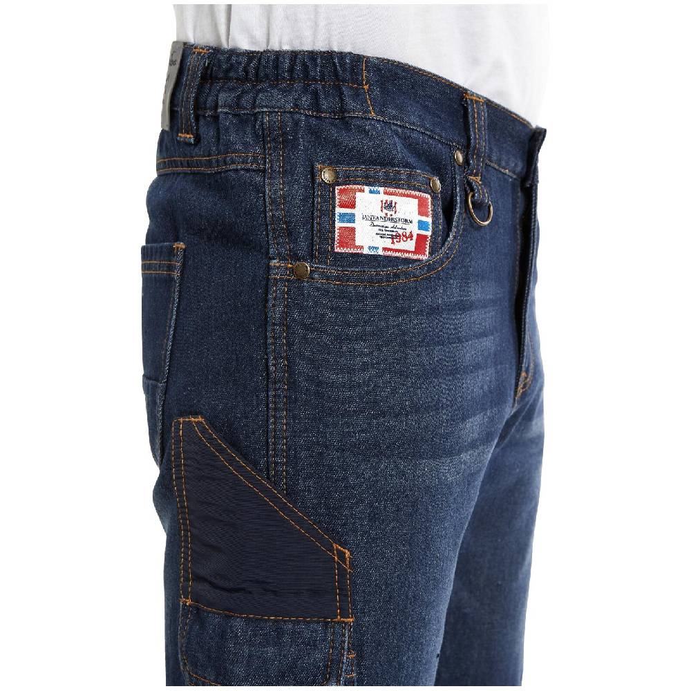 Jan Vanderstorm Cargojeans KVASIR dunkelblau Osterangebot
