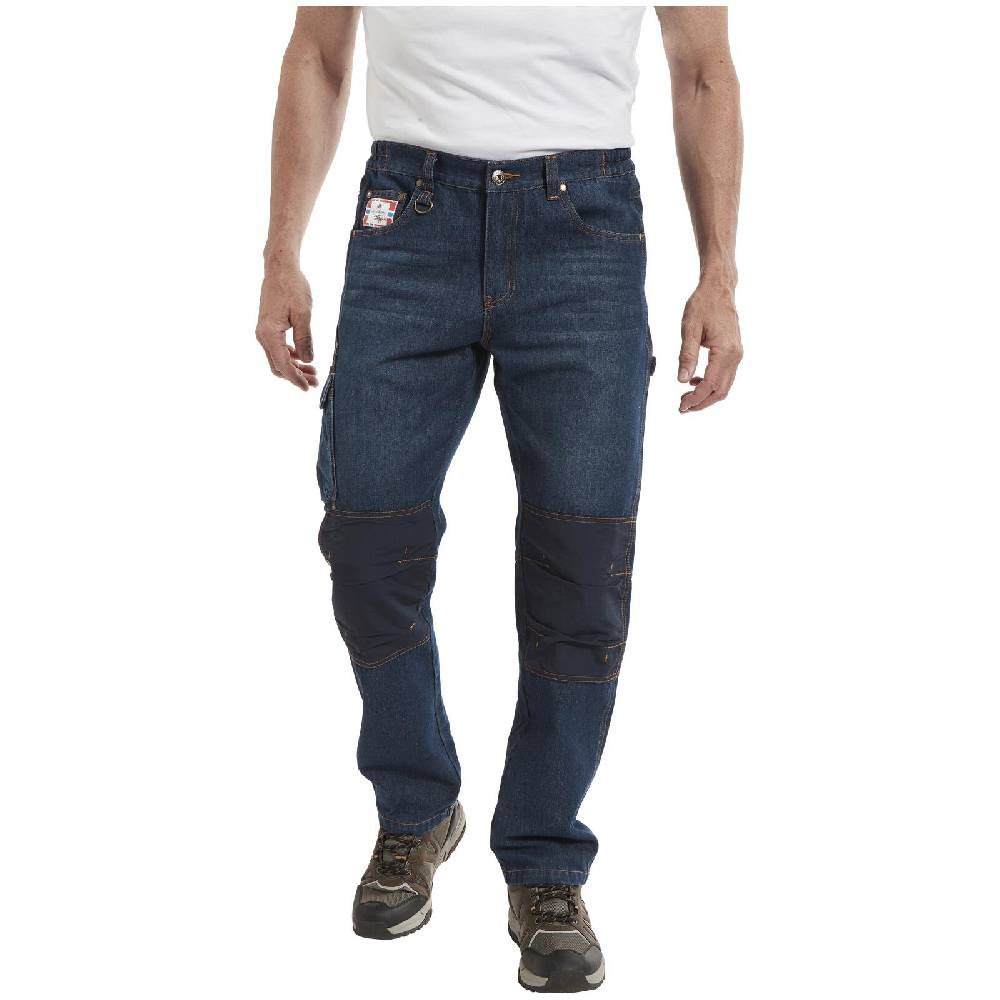 Jan Vanderstorm Cargojeans KVASIR dunkelblau Osterangebot