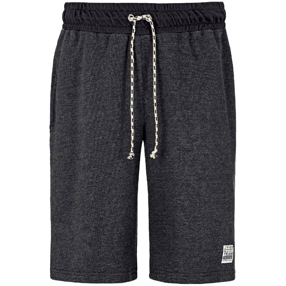 Jan Vanderstorm Sweatbermuda WALI dunkelgrau melange Online Outlet