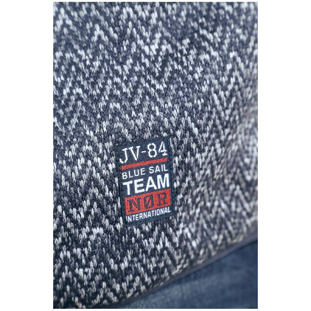 Jan Vanderstorm Strickfleecejacke KOLMUND dunkelblau Kauf eins, bekomm eins gratis