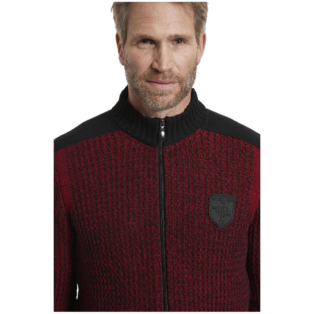 Jan Vanderstorm Strickjacke HALSTEN rot VIP-Rabatte