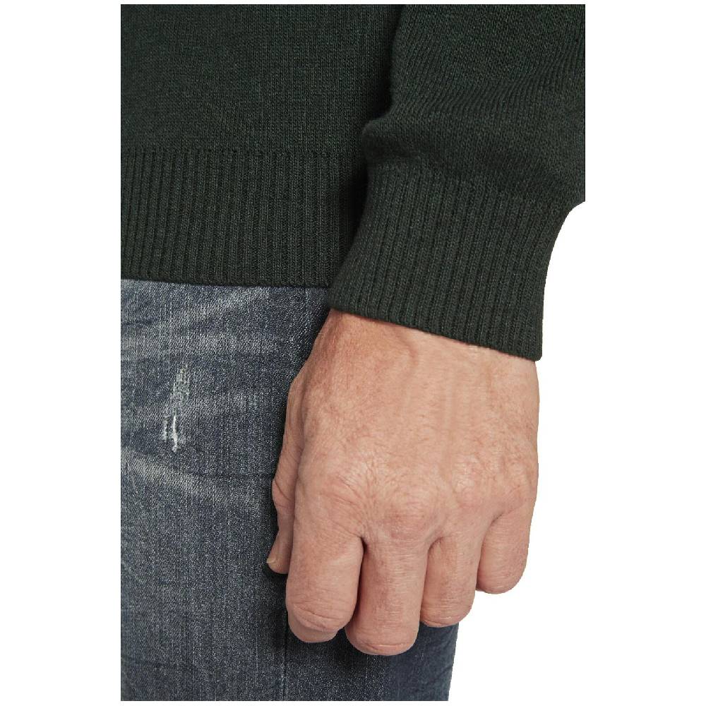 Jan Vanderstorm Pullover TORE grün gemustert Tiefpreis