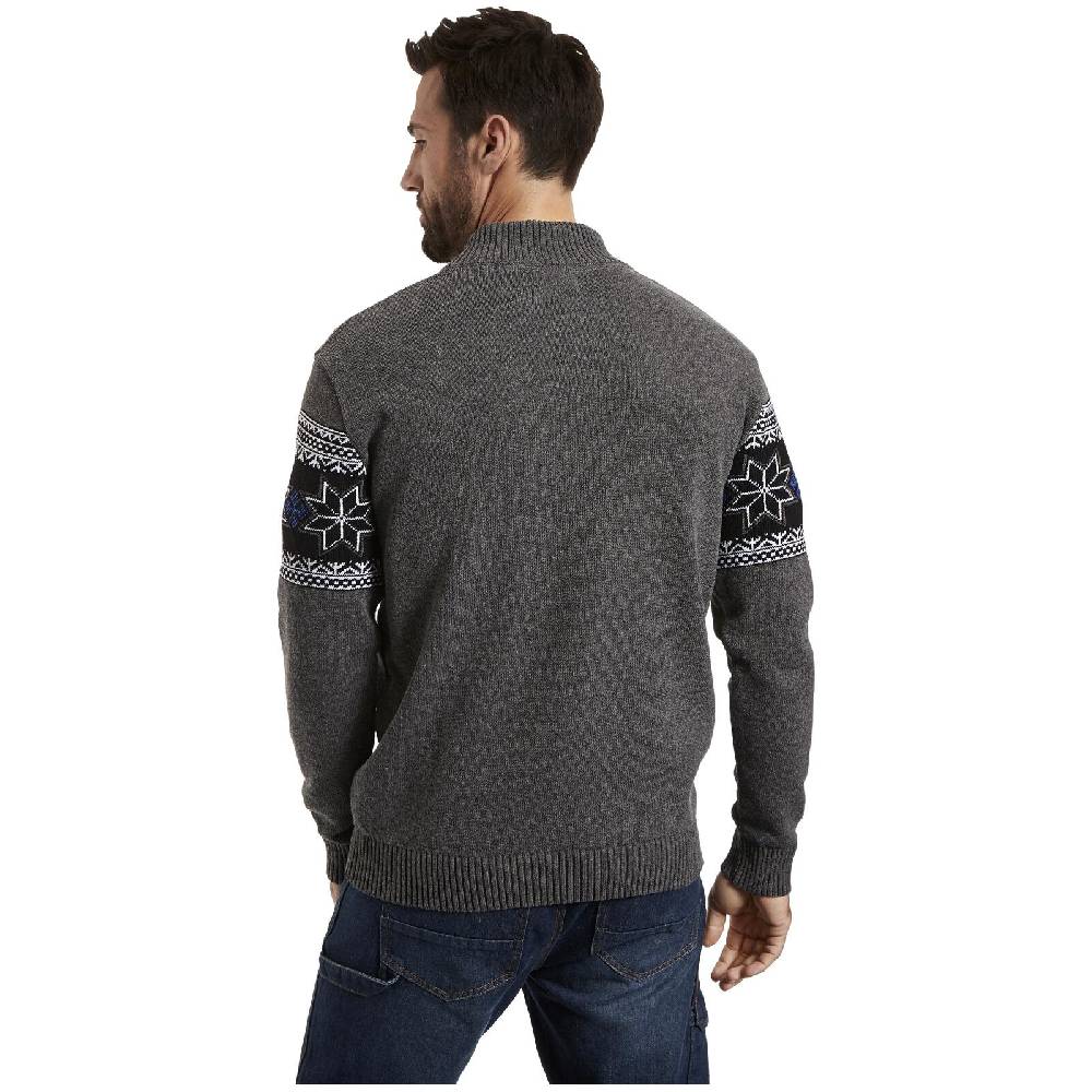 Jan Vanderstorm Pullover EERU dunkelgrau Begrenzte Freigabe
