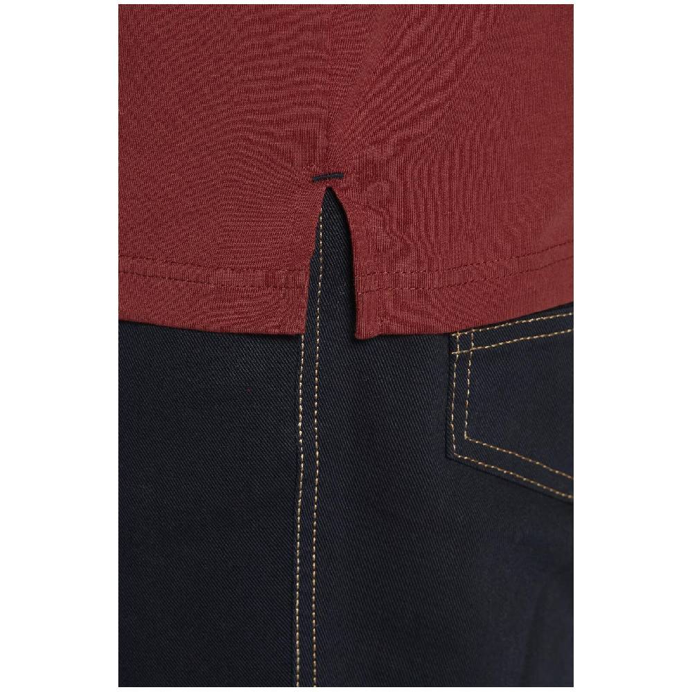 Jan Vanderstorm Langarmshirt NICIAS dunkelrot Bis zu 50% Rabatt