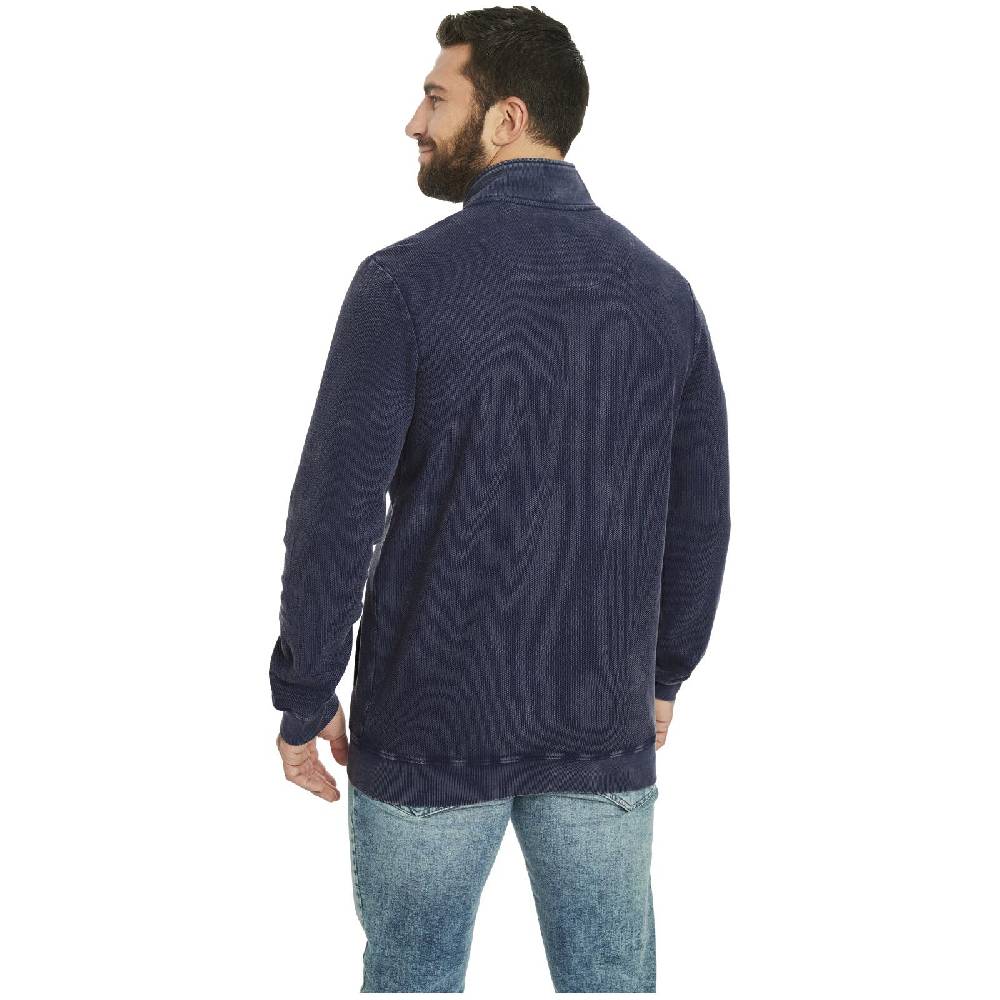 Jan Vanderstorm Sweatjacke DIETBERT dunkelblau Bis zu 55% Rabatt
