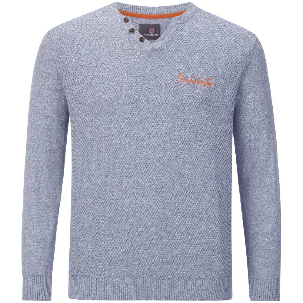 Jan Vanderstorm Pullover HAGBARD hellblau Discount Store für neue Produkte