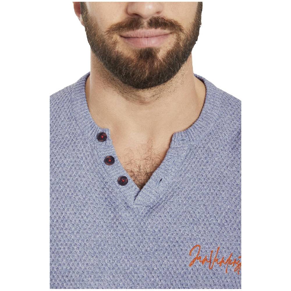 Jan Vanderstorm Pullover HAGBARD hellblau Discount Store für neue Produkte