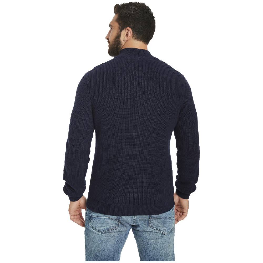 Jan Vanderstorm Strickjacke NORANDER dunkelblau Riesige Rabatte