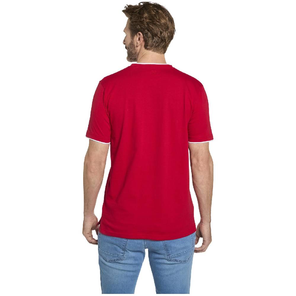 Jan Vanderstorm T-Shirt FLEMMING rot 50% Rabatt mit kostenlosem Versand