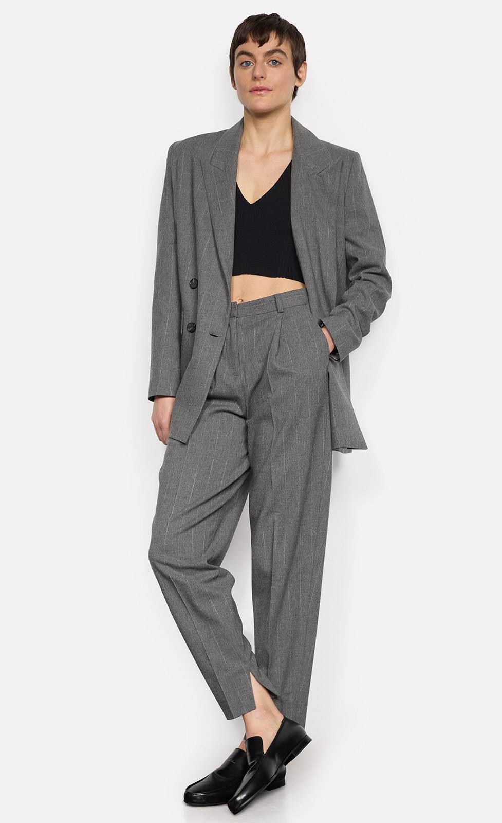 Kiefermann Sovia Cropped Stricktop aus Viskosematerial Exklusive Angebote