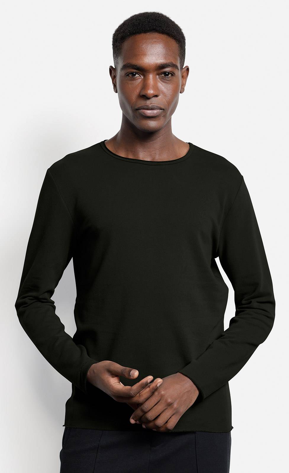 Kiefermann Frankon Langarmshirt aus Bio-Baumwollsweat Kostenlose Rückgabe