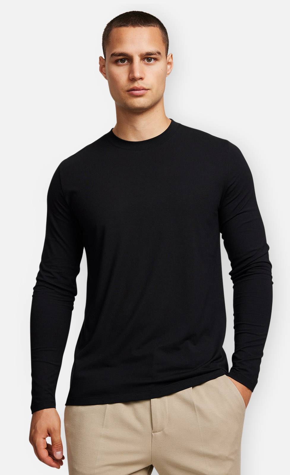 Kiefermann Alberts Rundhals Langarmshirt Letzte 3 Tage